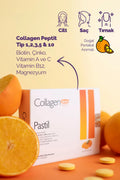 5 Tip Kolajen Pastil 2000 mg Portakal