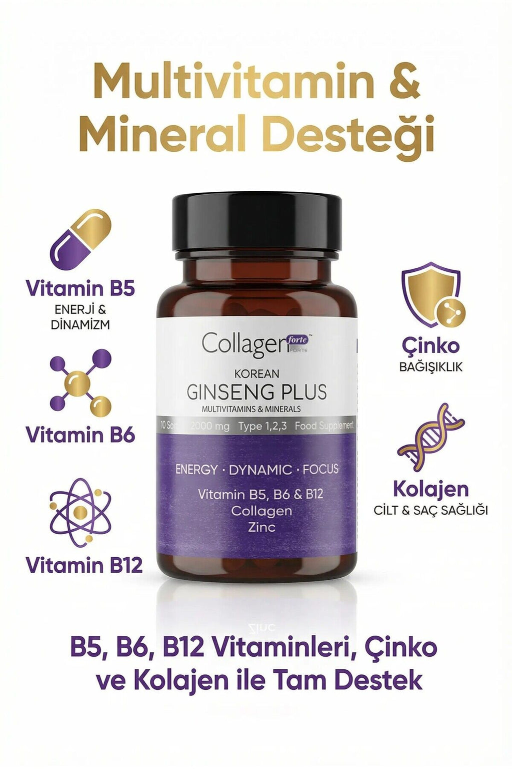 Kırmızı Kore Ginseng Plus detay 1