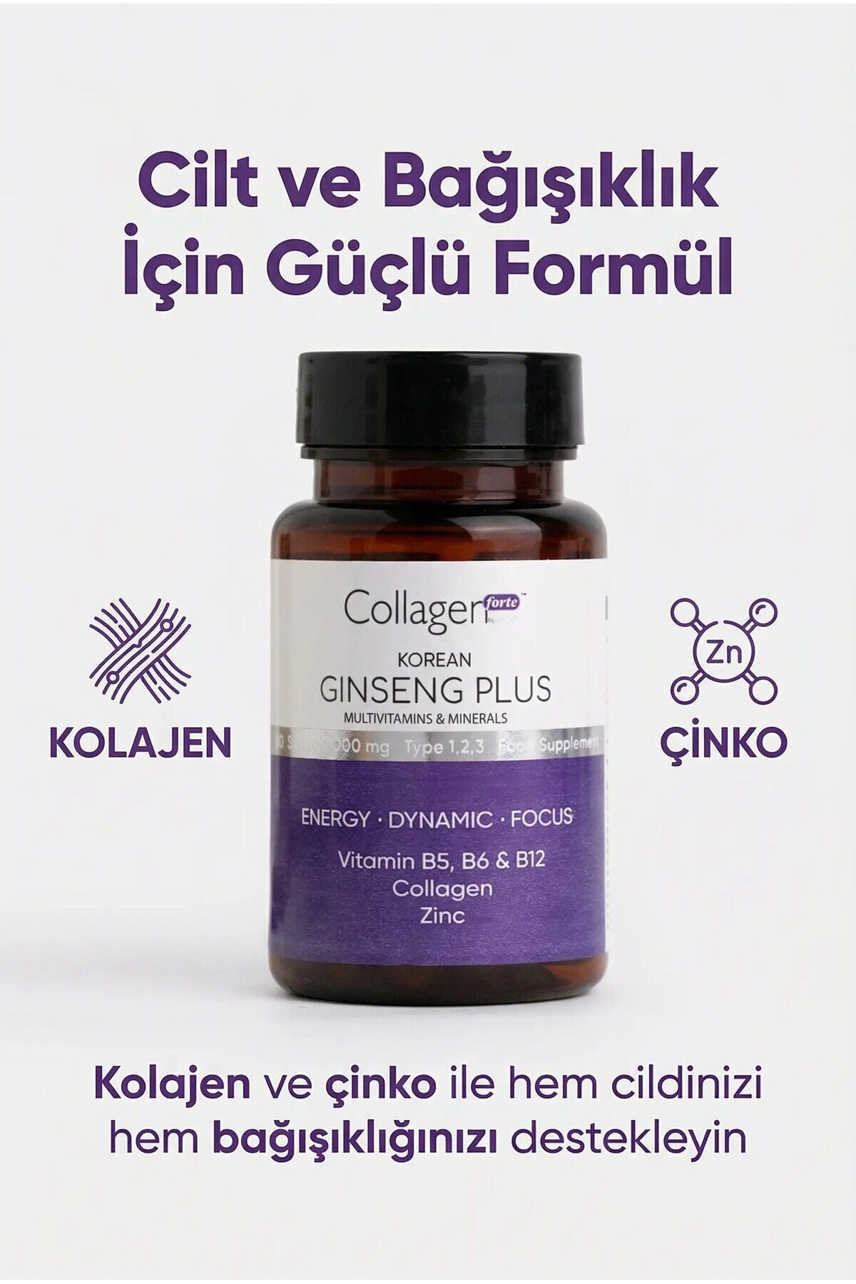 Kırmızı Kore Ginseng Plus içerik