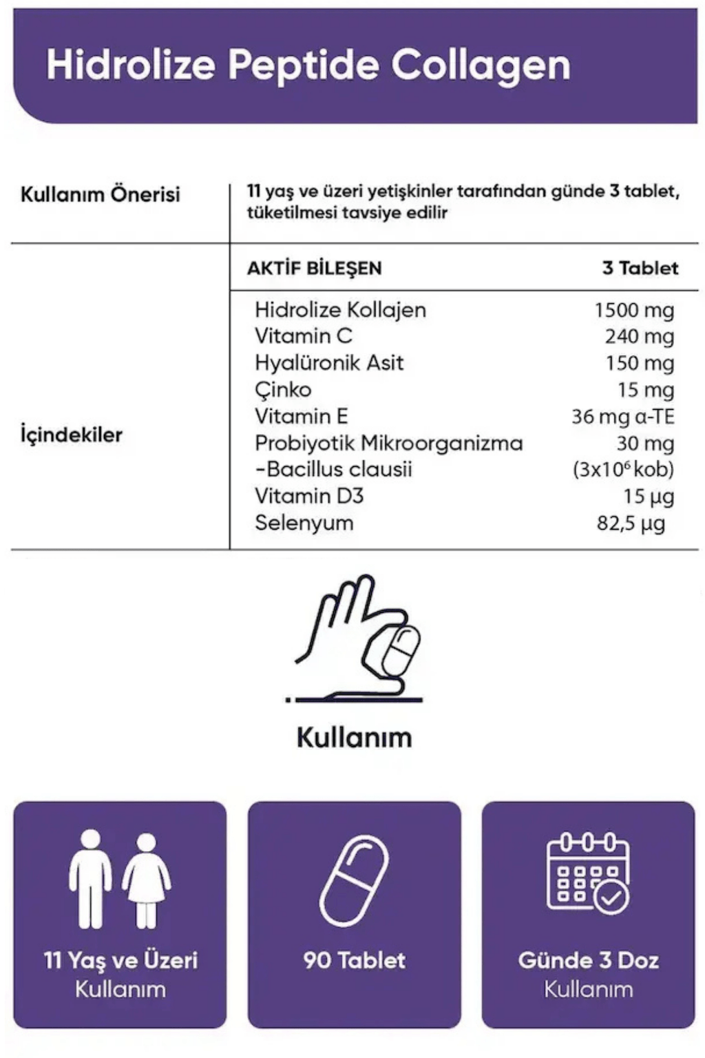 Beauty Collagen içerik