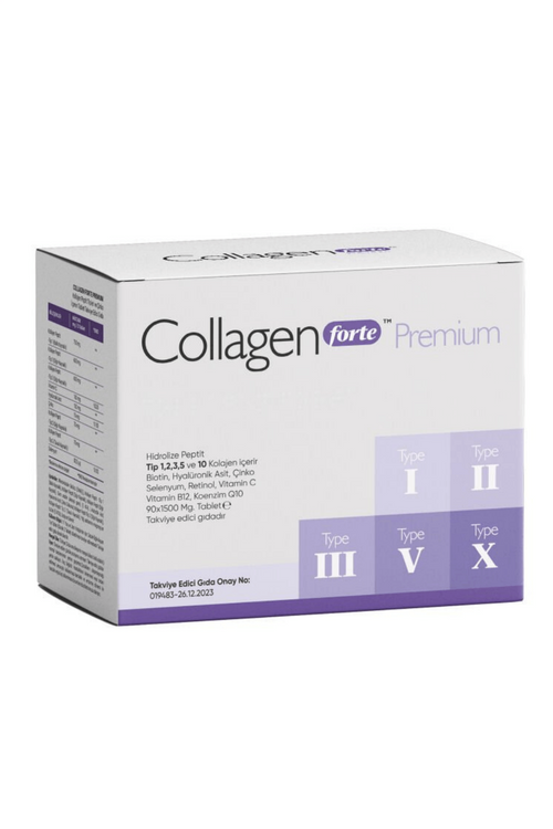 5 Tip Kolajen + Q10 Complex 1500 mg 90 Tablet