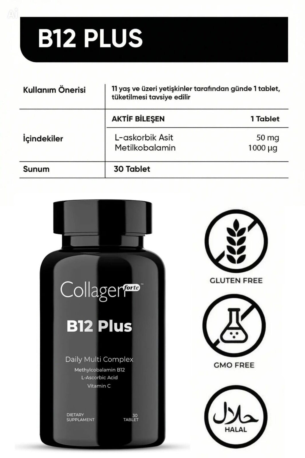 B12 Plus içerik