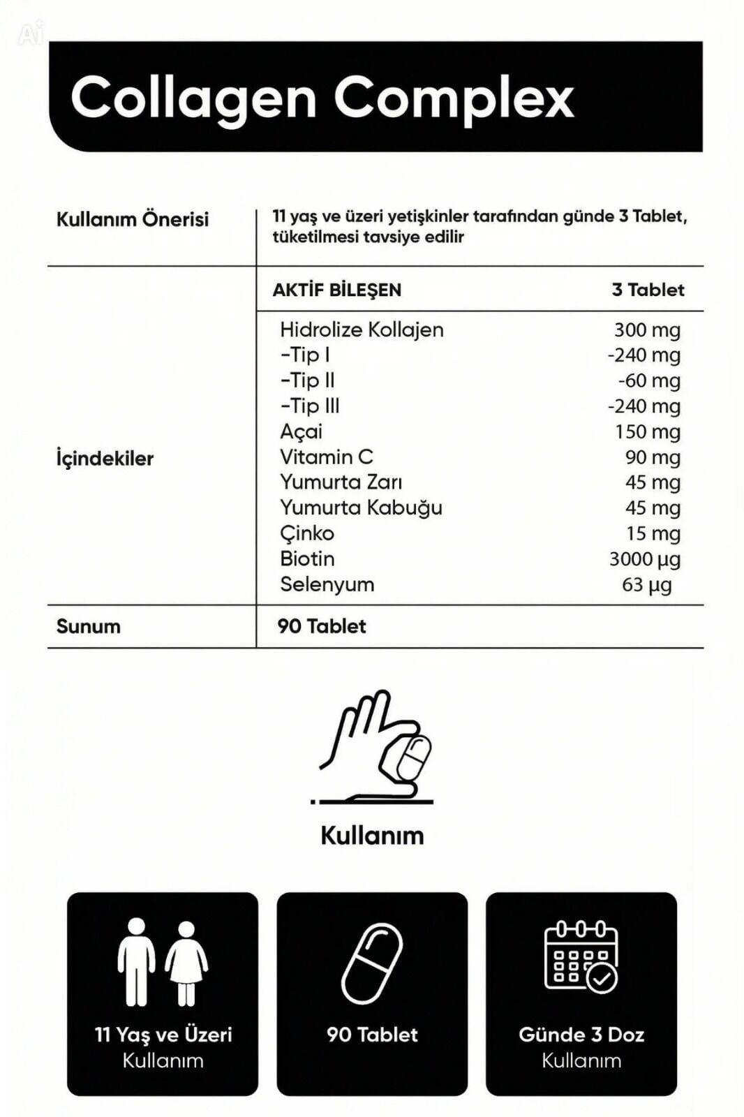 5 Tip Kolajen Acai detay 1